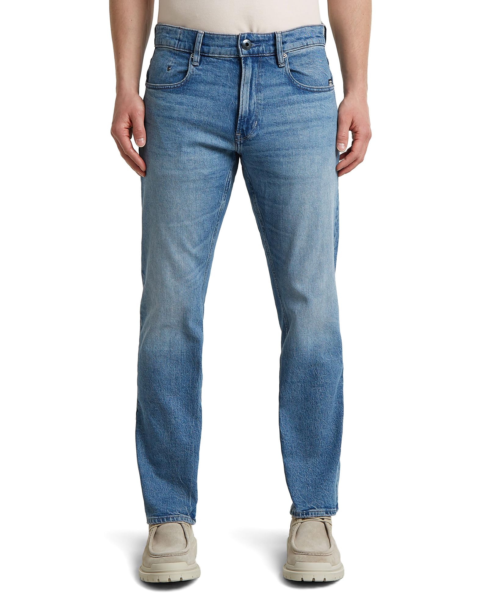 G-Star Bleu Straight Jeans Mosa