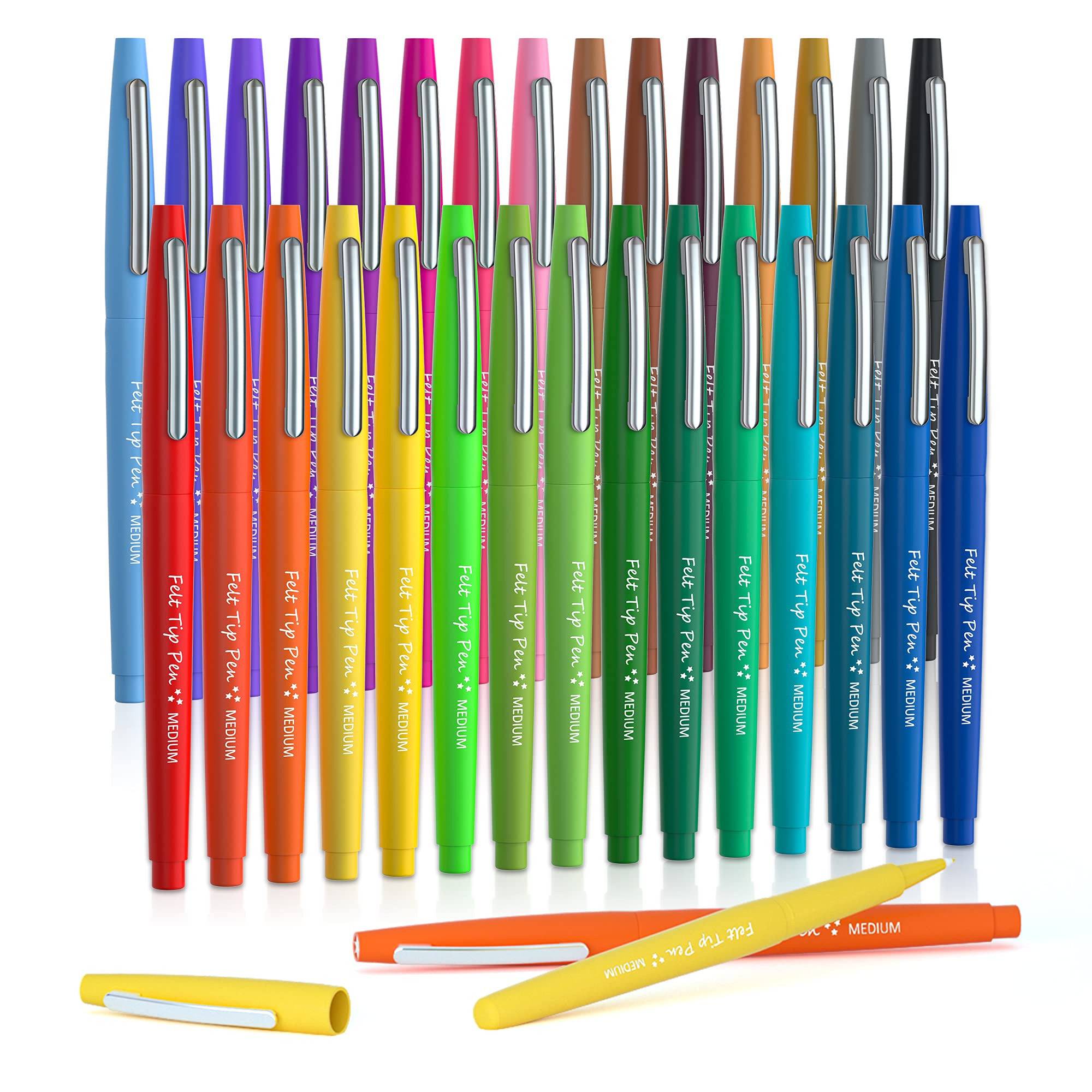 Buy Lelix 30 Colors Felt Tip Pens Medium Point Felt Pens Assorted buy-lelix-30-colors-felt-tip-pens-medium-point-felt-pens-assorted