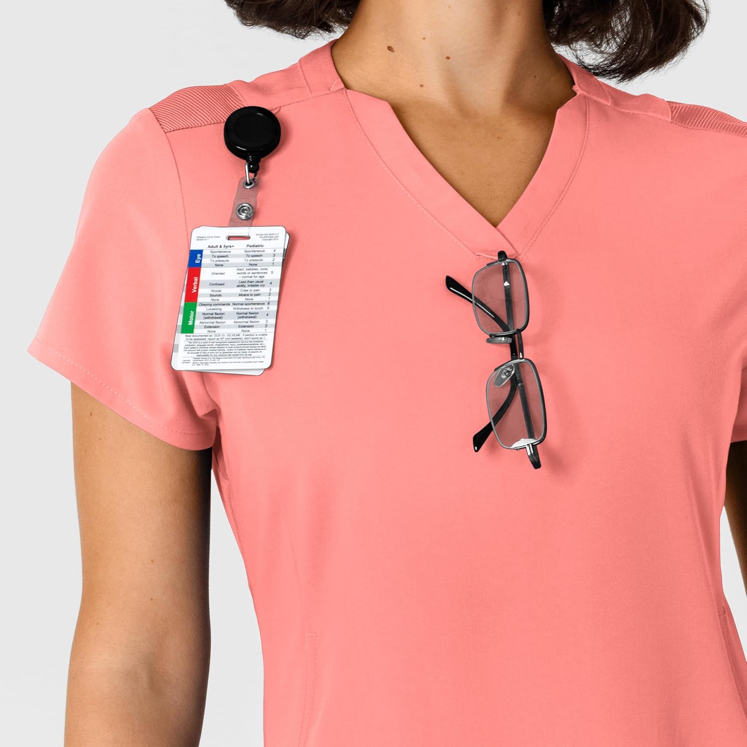 Wink Womens Scrub Top - Image 3