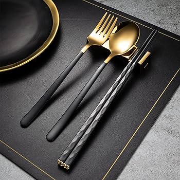 10 Paires De Baguettes Antidérapantes Réutilisables Pack De