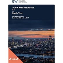 ACCA Audit and Assurance AA Study Text - 2026-27 ACCA - 2026-27