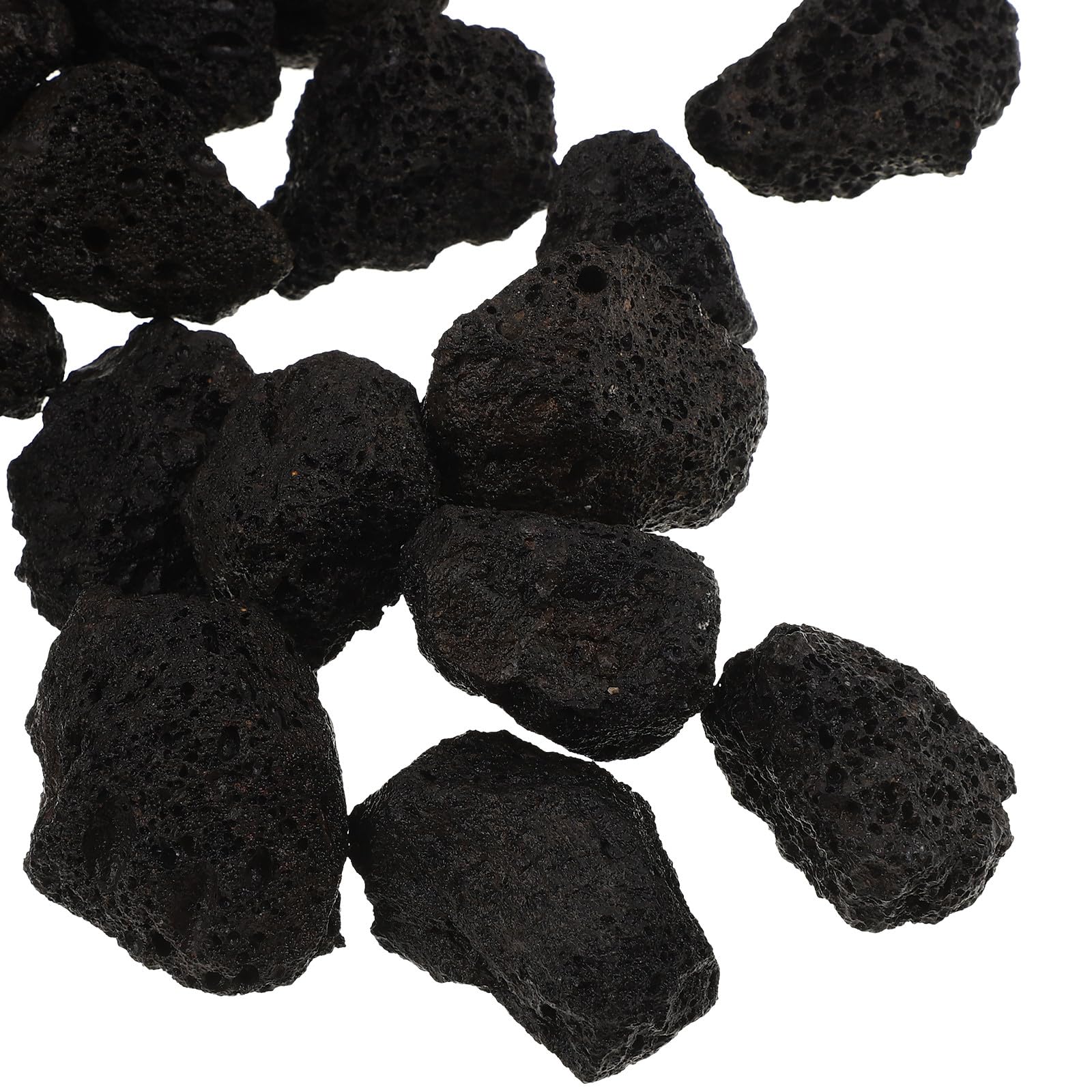 1 de Pierres de Lave pour Aquarium - Pierres d'aménagement paysager pour Aquarium - ponces volcaniques Naturelles pour cachettes pour Poissons, crevettes et bettas, Environ 1 kg/, 2-3 cm
