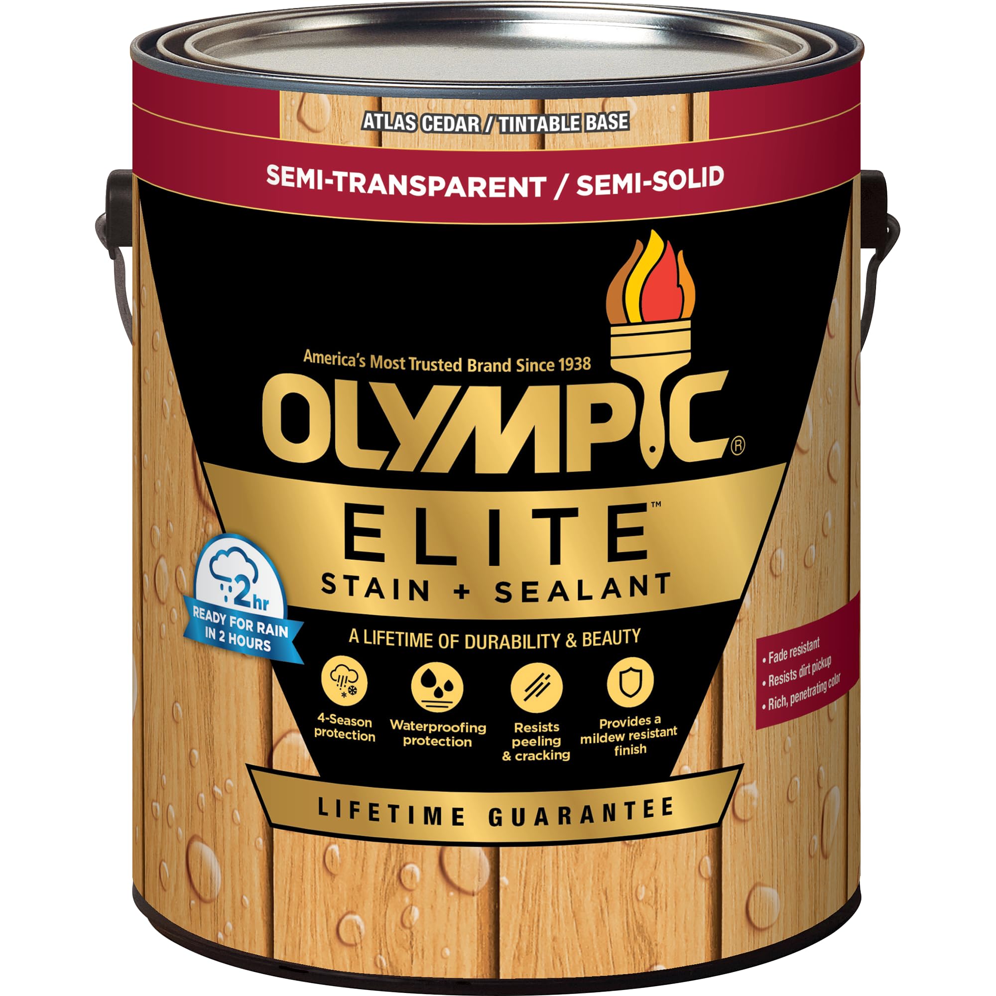 Olympic Elite Atlas Cedar Stain