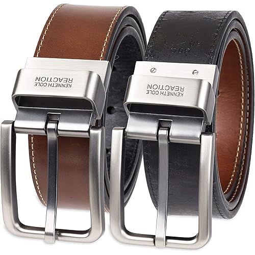 Kenneth Cole Men's Two-in-One Reversible Belt