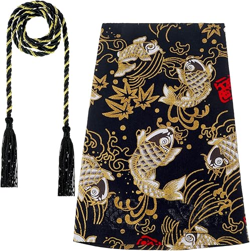 Frienda JDM - Cubierta para palanca de cambios de automóvil, elemento antiguo japonés de antigüedad, funda para maletero de automóvil, perilla