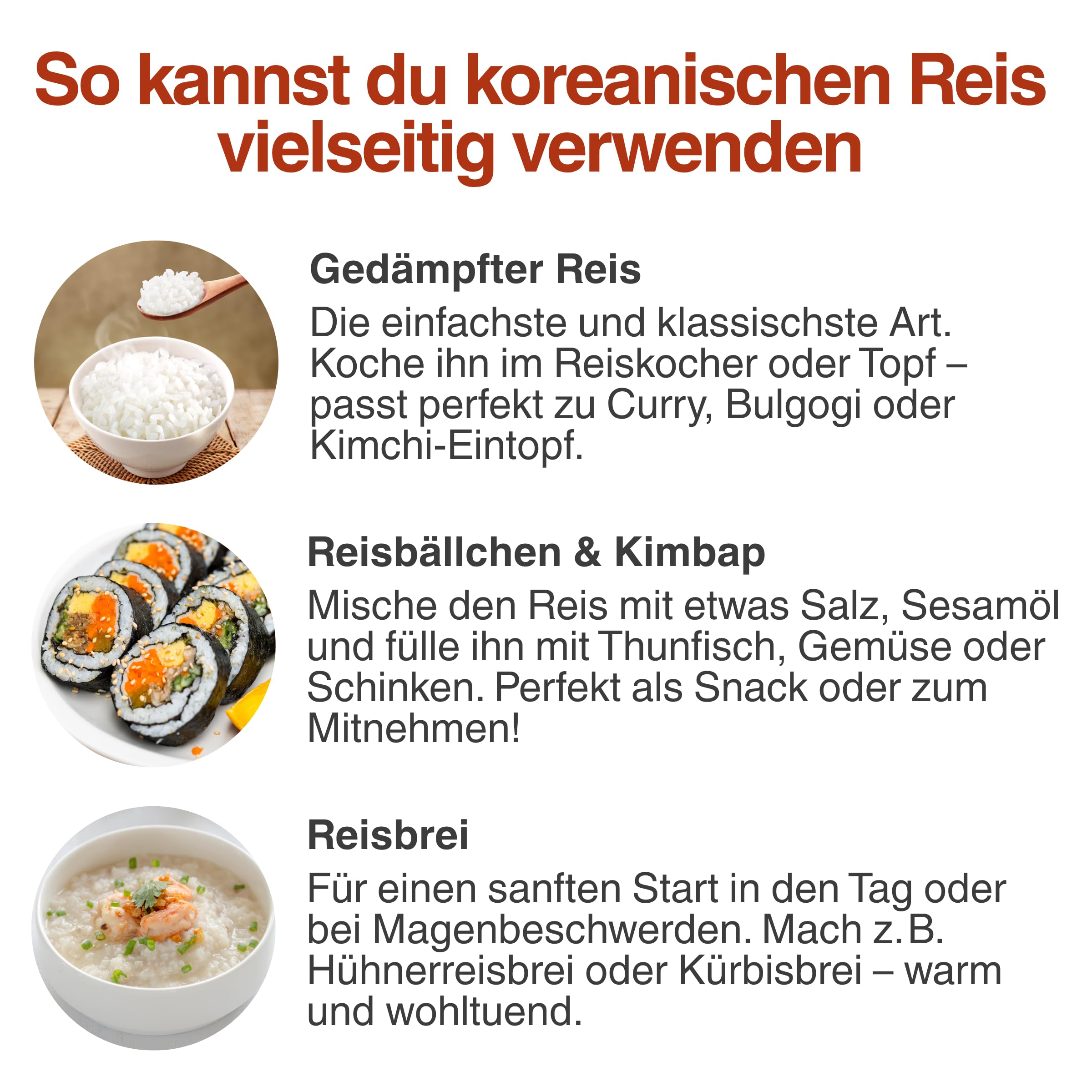 MIPUNG Premium Shindongjin Reis 4kg | Hochwertiger Koreanischer Reis | Glänzende, Feste Körner | Für Sushi, Bibimbap & Reisgerichte