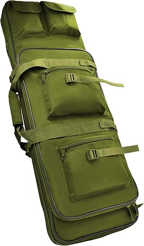 Silfrae Rifle Backpack Soft Rifle Cases Shotgun Bag Tactical Rifle Case Shotgun Mochila Gun Case