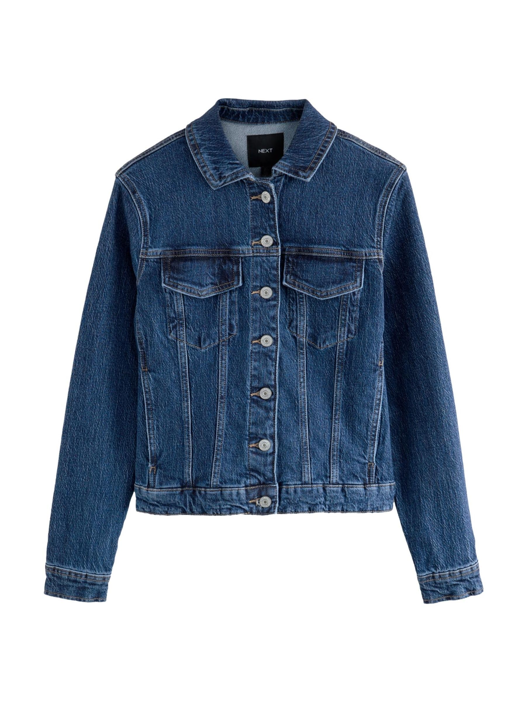 NEXT Mujeres Chaqueta Vaquera de Corte Ajustado