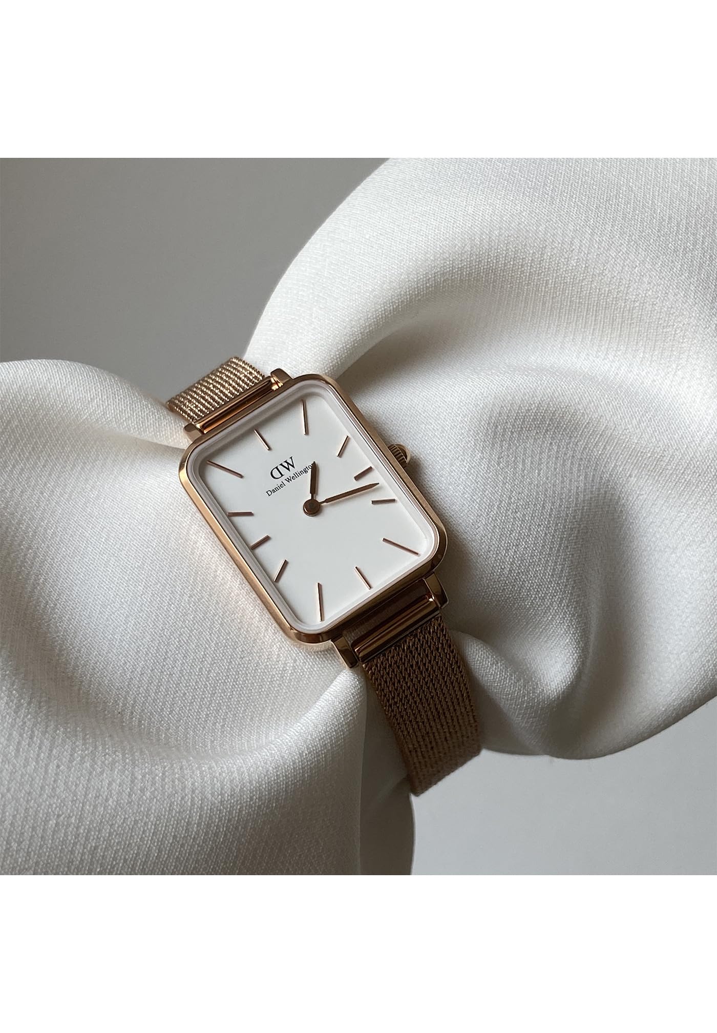 Daniel Wellington Quadro Orologi 20x26mm Double Plated Stainless Steel (316L) Rose Gold