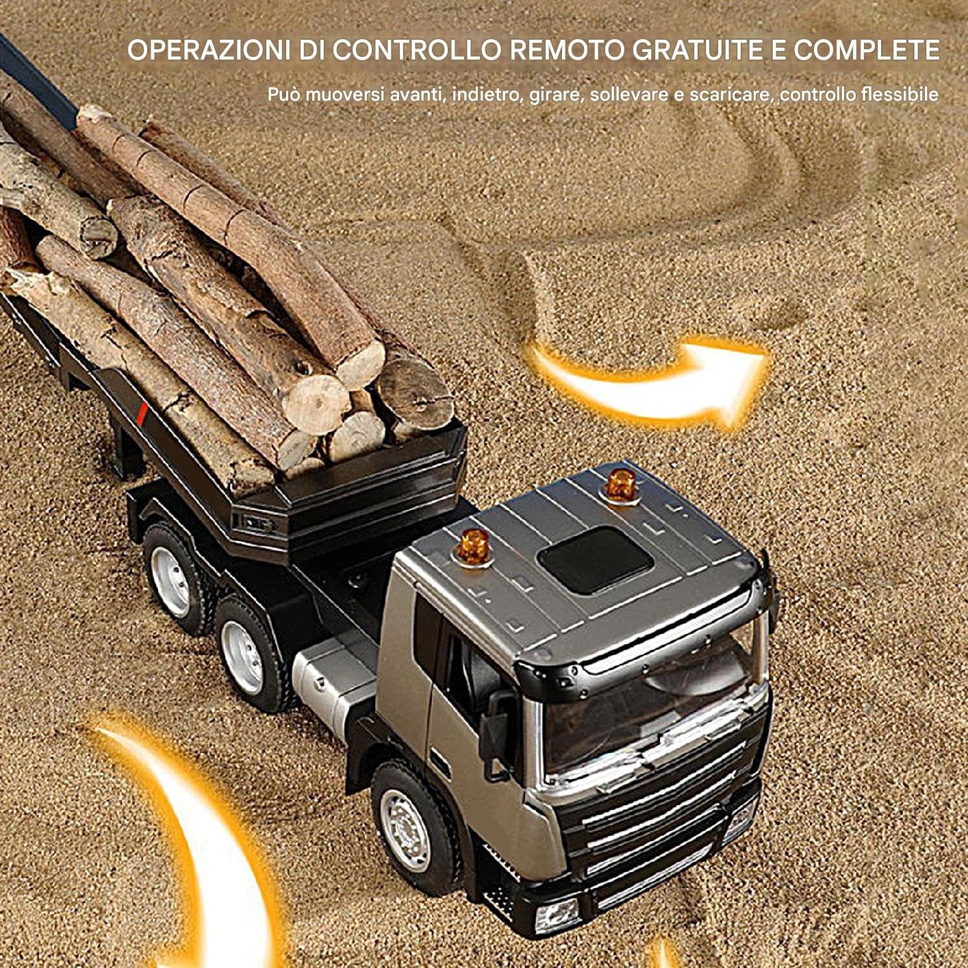Generico Camion giocattolo telecomandato - Auto elettrica giocattolo in