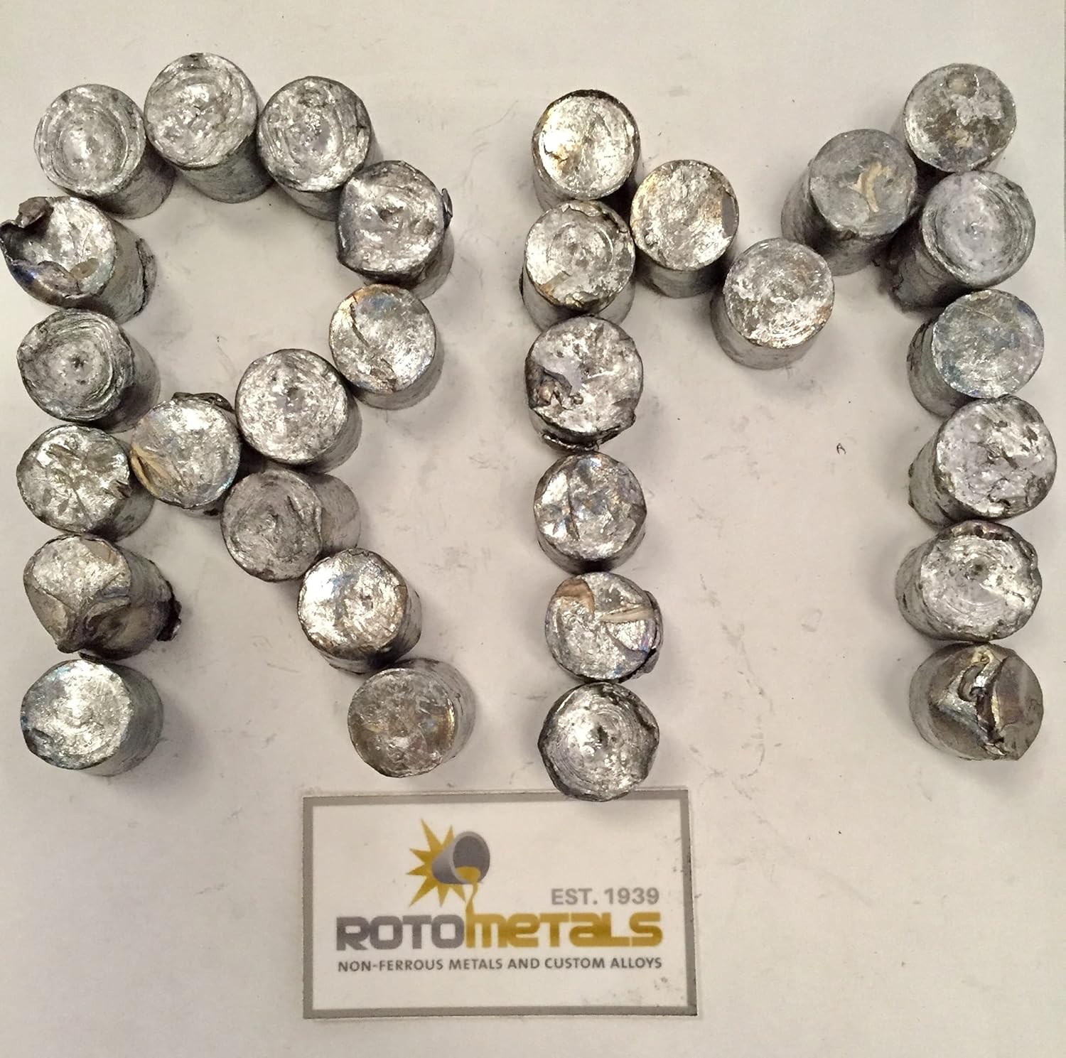 RotoMetals Pure 99.9% min Soft Lead Nuggets About 10 Pounds-Made in USA