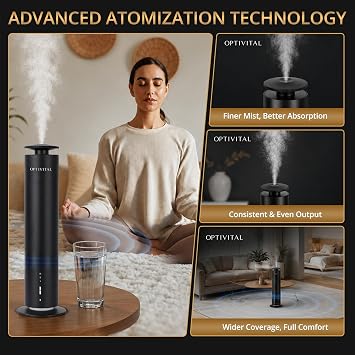 Hotel Scent Diffuser for Home, Waterless Cold Air Diffuser for Large Room, Smart Scent Machine with Bluetooth App, Remote & Timer, Luxury Starter Kit with 5 Fragrance Oils, 1,500 Sq Ft