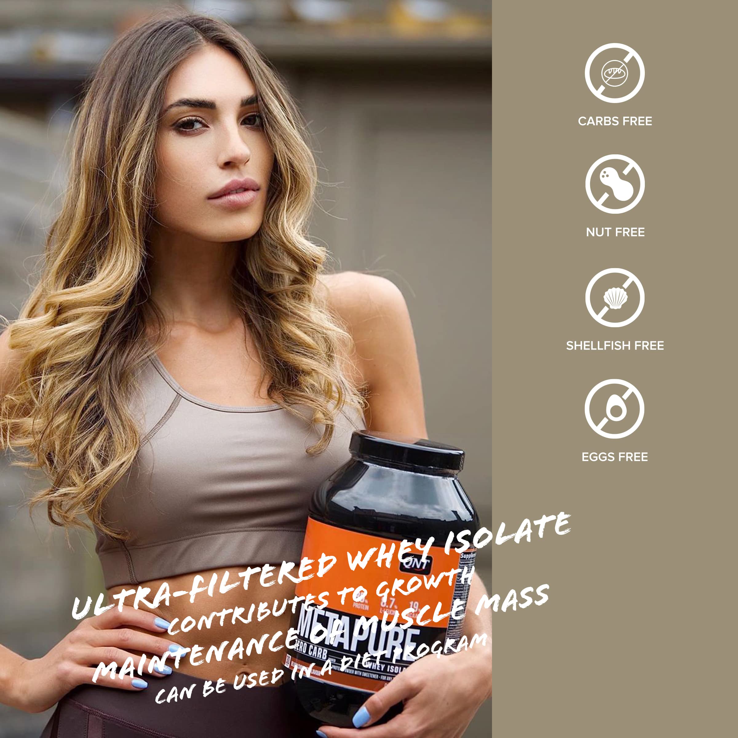 QNT Metapure Zero Carb Whey Isolate (2000g) Vainilla Proteínas