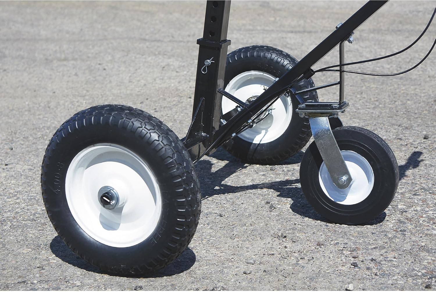 Ultra-Tow Heavy-Duty Adjustable Trailer Dolly with Brake - 1000-Lb. Capacity