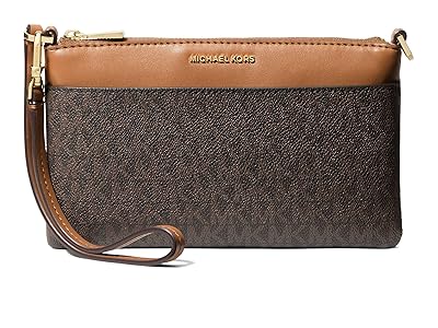 MICHAEL Michael Kors Jet Set Medium Top Zip Convertible Wristlet Wallet Women