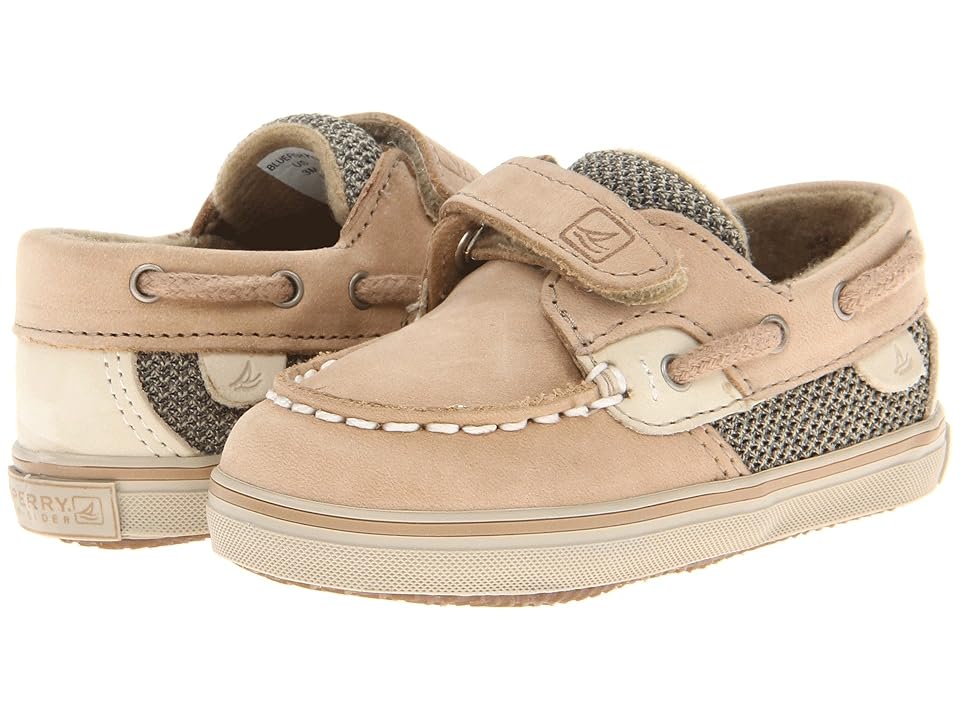 

Sperry Kids Bluefish Crib HL (Infant/Toddler) (Linen/Oat Nubuck) Kids Shoes