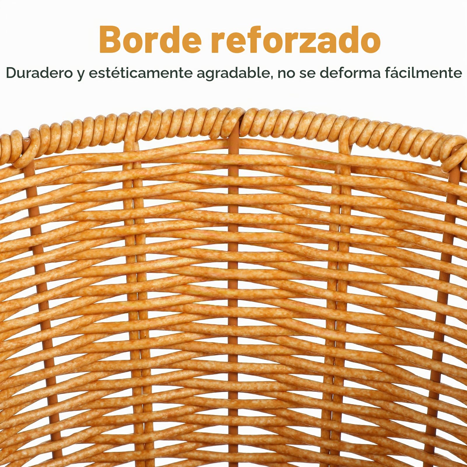 Alipis Cesta Tejida Bote De Basura Con Tapa Papelera Redonda Contenedor De Basura Papelera De Mimbre Cesta De Maceta Cesto De Lavandería De Tejido De Reciclaje