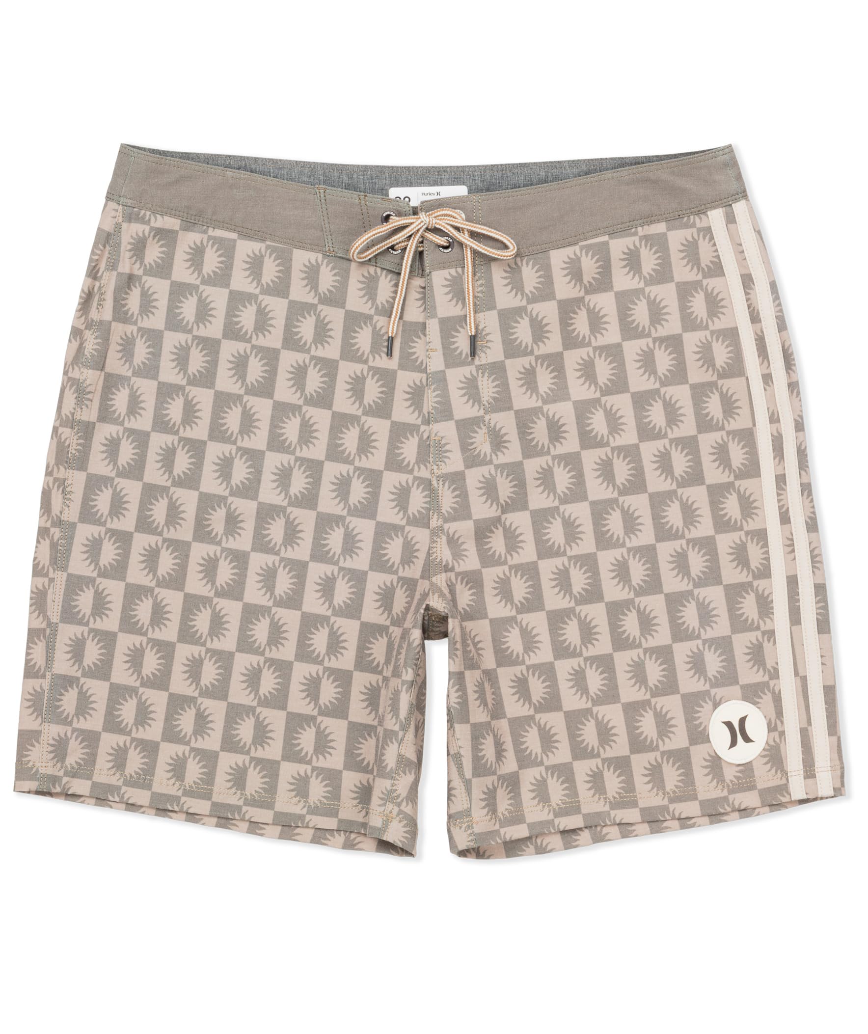 Hurley Mens Phantom Naturals Tailgate 18 Board Shorts, Woodside, 28 EU