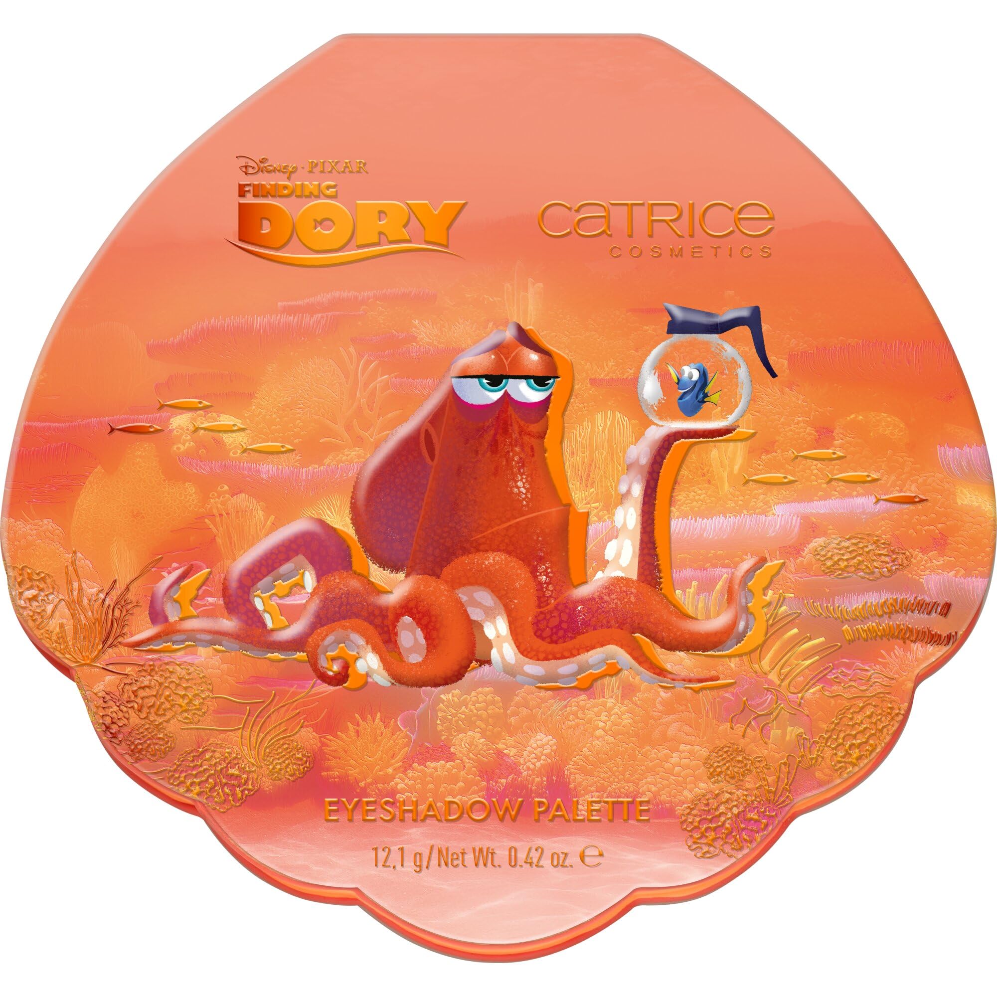 Catrice Paleta cieni do powiek Disney Pixar Finding Dory, mocno napigmentowana/y, błyszczący, mieniący się, intensywny kolor (12.1g)