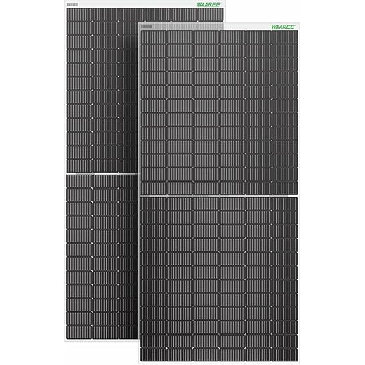 WAAREE Bifacial Solar Panel Pack of 2 585W