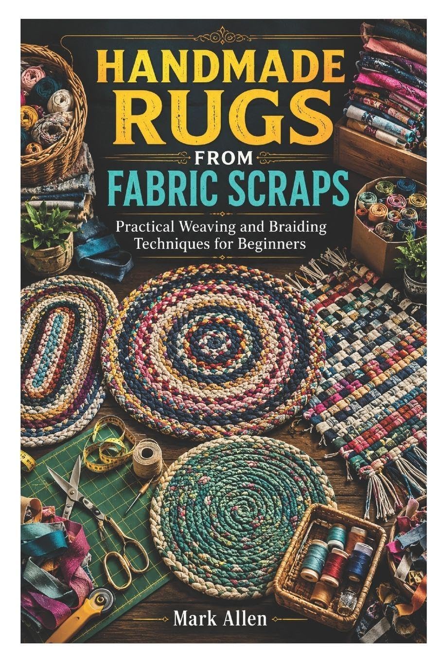 HANDMADE RUGS FROM FABRIC SCRAPS: Practical Weaving and Braiding Techniques for Beginners