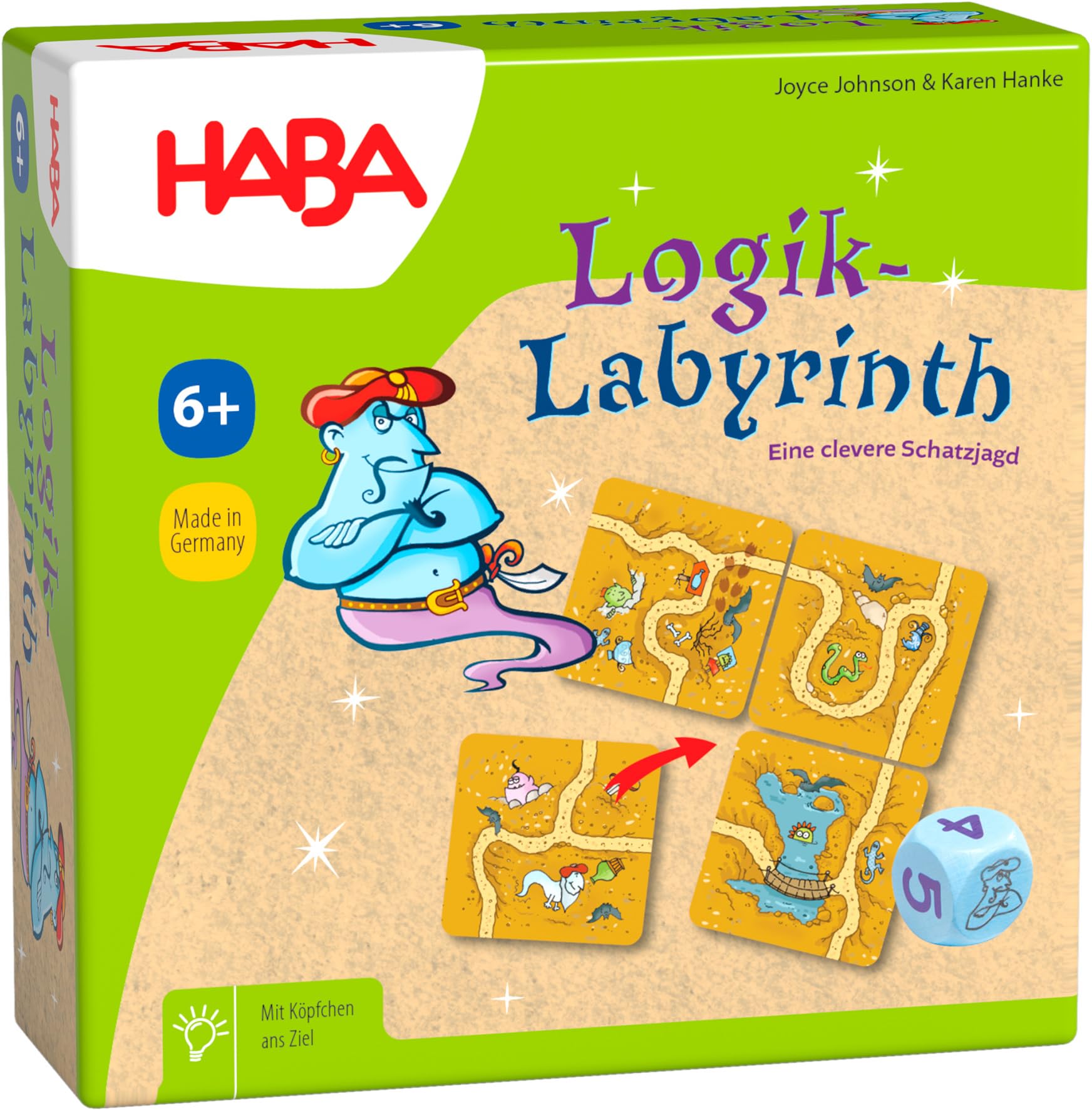 HABA 301886 - Logik-Labyrinth, Legespiel