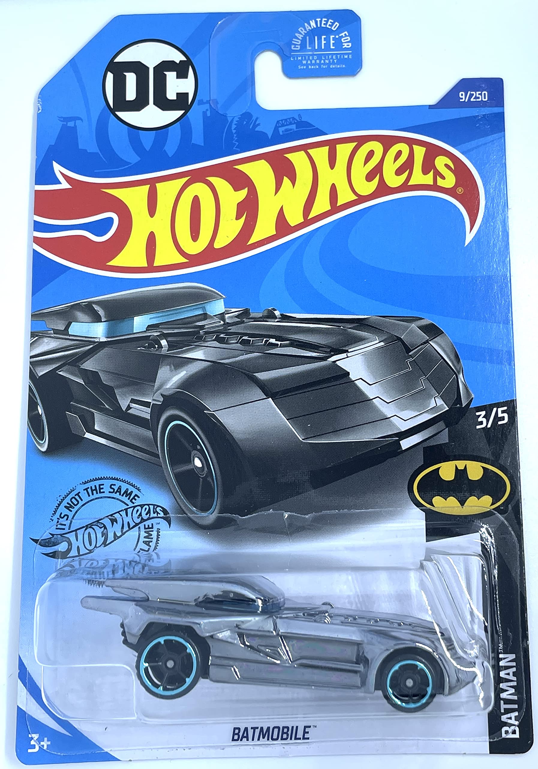 Amazon.com: Hot Wheels- Batmobile- Batman 3/5 [Chrome]- 9/250