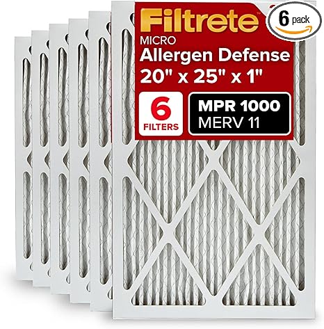 Filtrete 20x25x1 AC Furnace Air Filter Filtrete 20x25x1 AC Furnace Air Filter