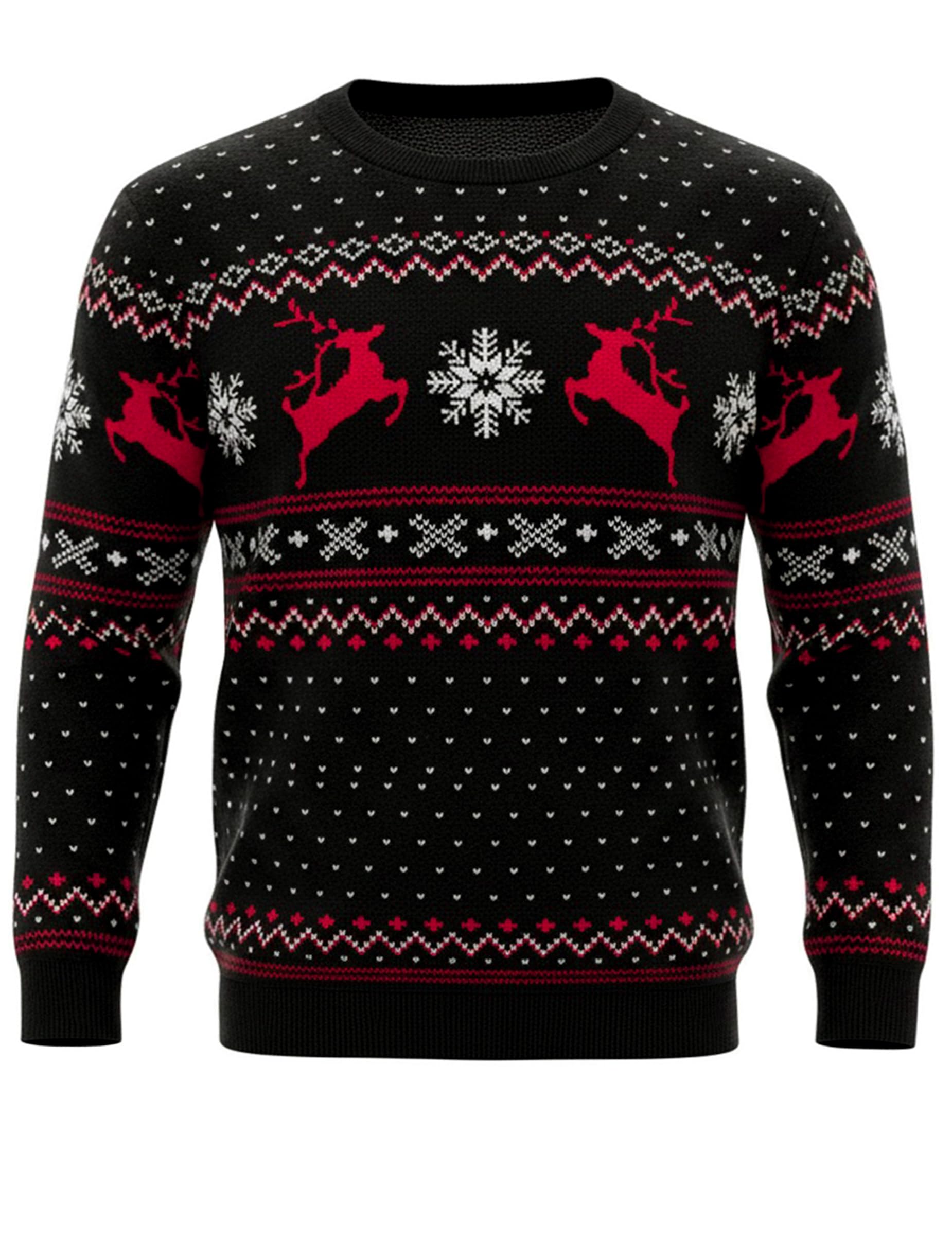 Bresdk Weihnachtspullover Herren Christmas Pullover Partner Paar Couple Weihnachtspulli Männer
