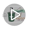 6 qt. PREMIUM Electric Ice Cream Maker - Stainless Steel - Leakproof Tub