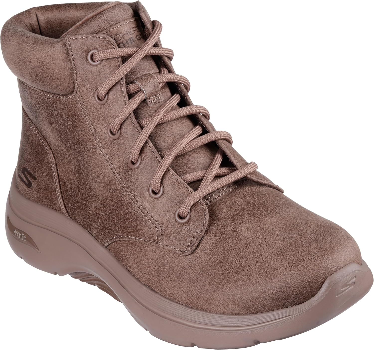 Ankle Boot Skechers Go Walk Boots Rojas Bota Skechers Para Mujer