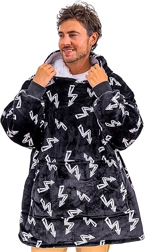 Manta deportiva con capucha para hombres y niños, manta de gran tamaño para niños, adolescentes, adultos, fútbol y baloncesto con capucha para niños