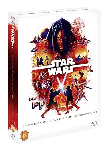 Star Wars Prequel Trilogy Box Set Blu-ray (Episodes 1-3)