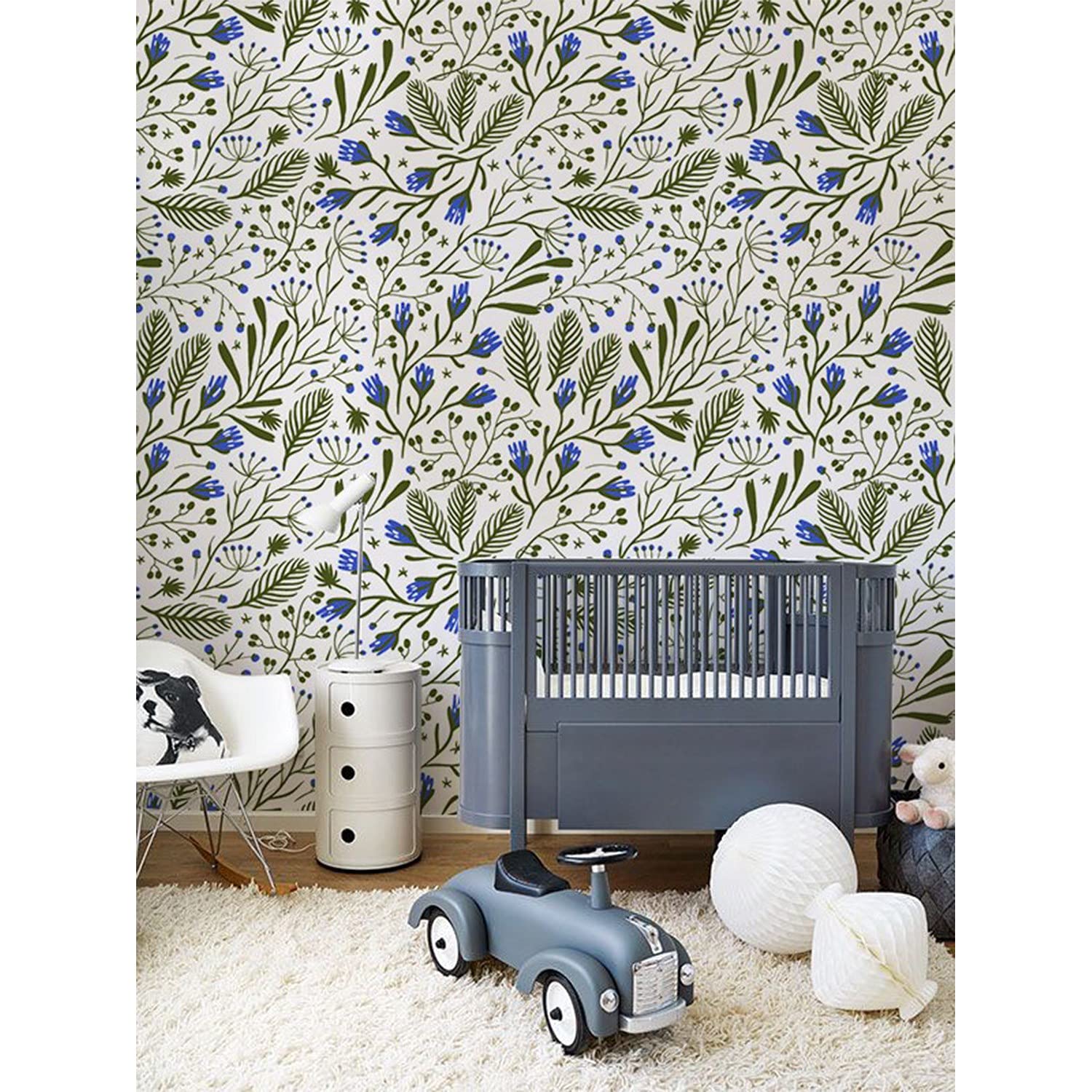 Fotomurale de flores para dormitorio Coloray papel decorativo de salón 104x70 cm