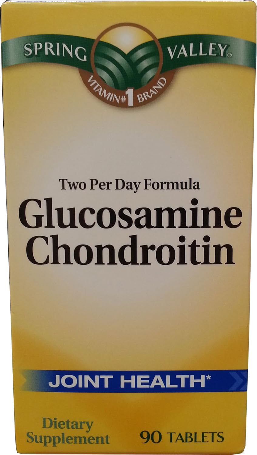 Spring Valley Glucosamine Chondroitin Plus Joint Lubricants