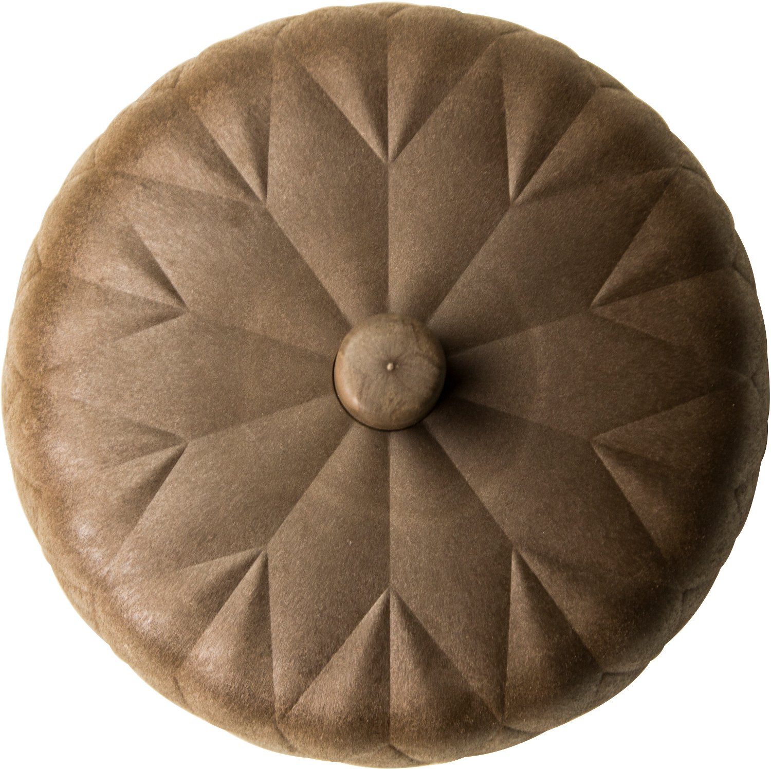 QUALY Snackschale in Form einer Eichel, aus Holzpulver und Naturkautschuk, in der Farbe braun, Maße: 17.6 x 17.6 x 14.7 cm, QL10274-BN, Grau