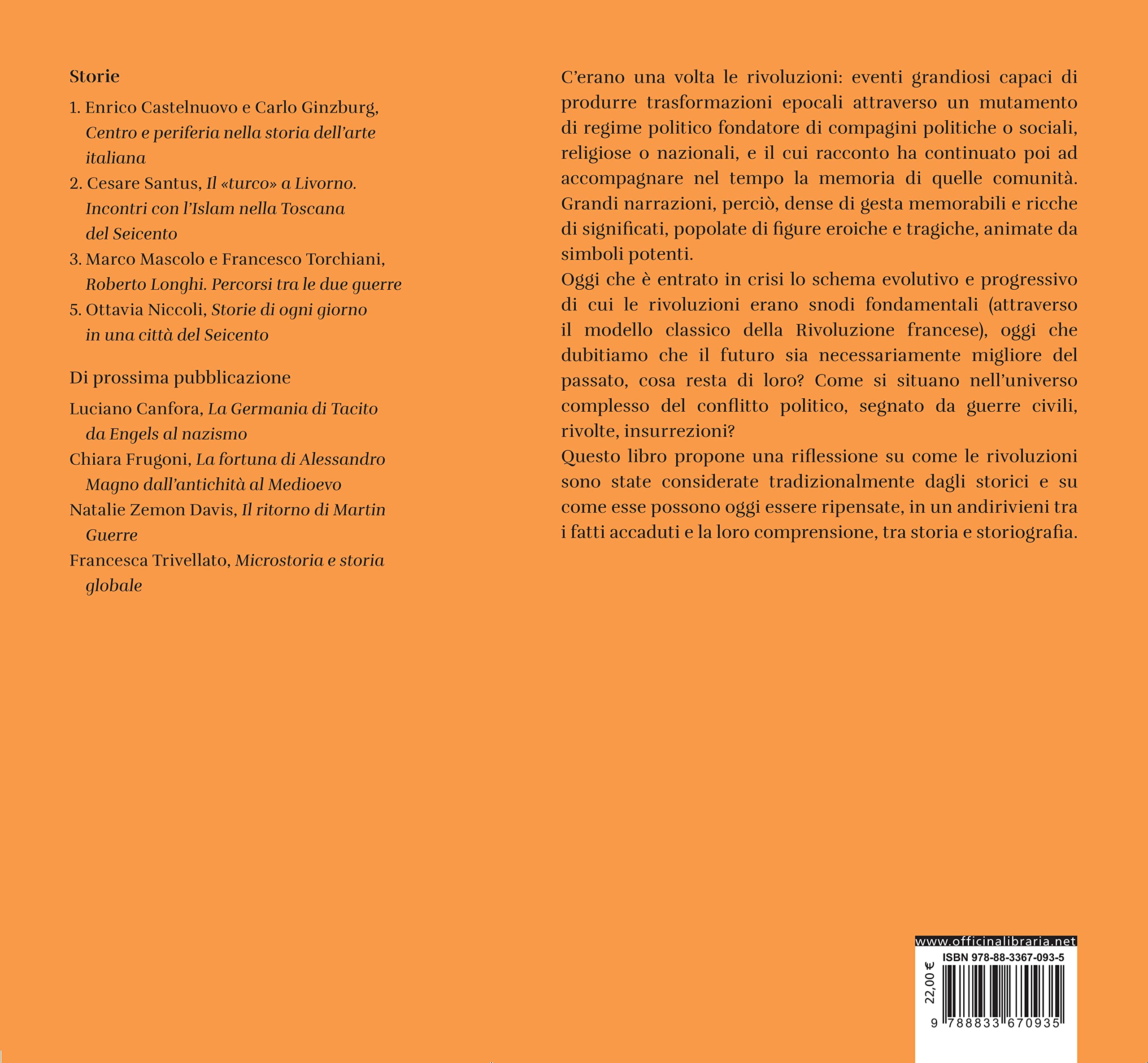 Rivoluzioni. Tra storia e storiografia