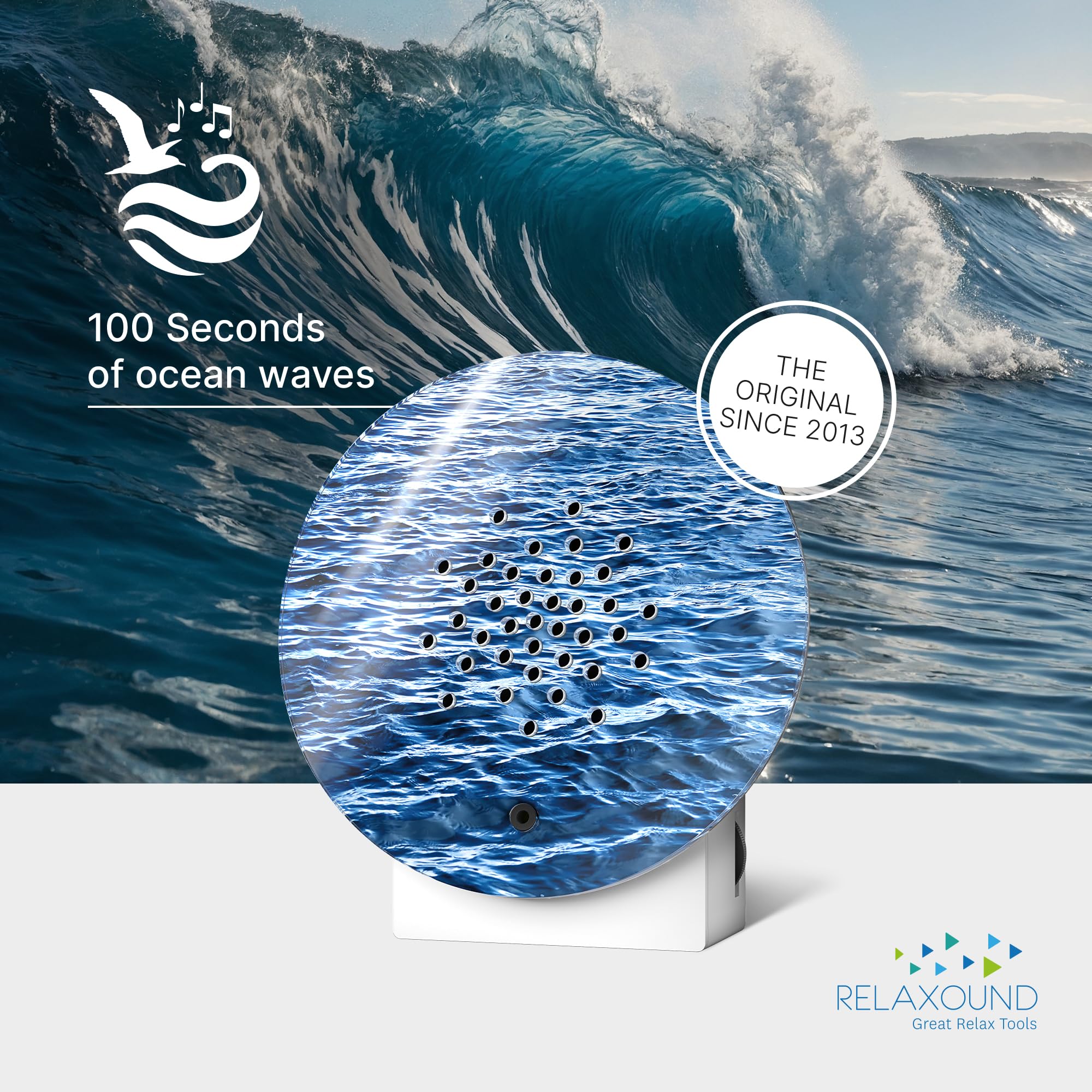 Oceanbox Wave, blu/bianco, taglia unica