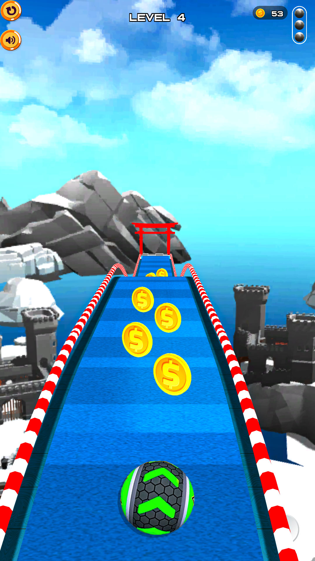 Rolling Balls Race 3D Going Rush: Rollance Sky Race Master Action Ball ...