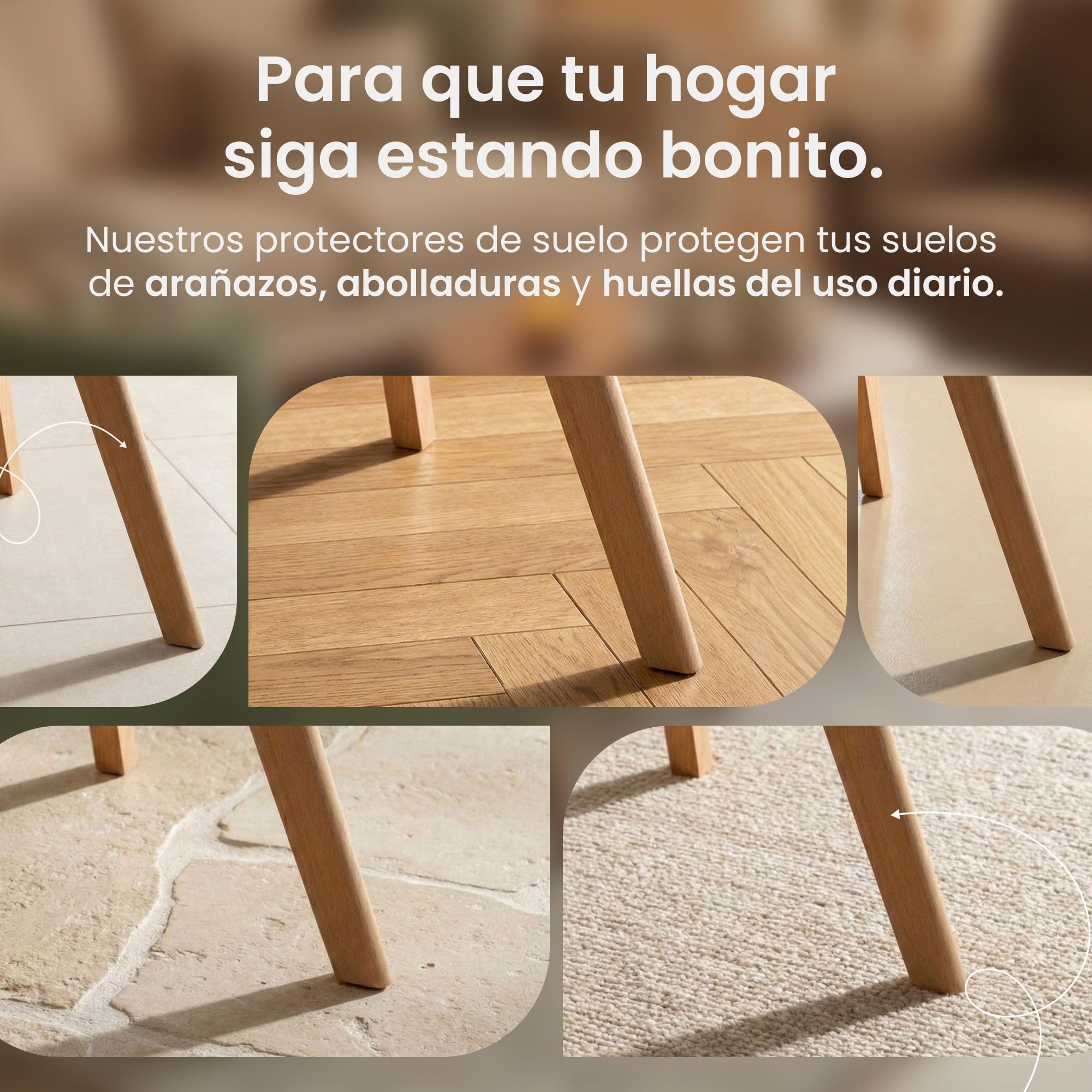 CLP Set De 4 Sillas De Comedor Linares En Terciopelo, Tela o Simil Cuero I 4 Sillas De Salón Nórdica con Base De Madera, Color:Beige, Material:Terciopelo