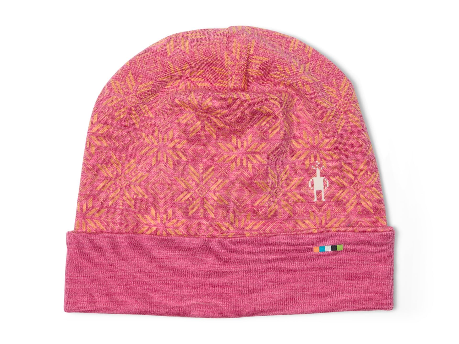 SmartWool Thermal Merino Reversible Cuffed Beanie Garden Pink