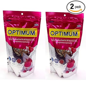 Mistletoe? Product Highly Nutritious Optimum Fish Food for All Aquarium Fishes 200gm x Pack of 2 (Mini Pellet)