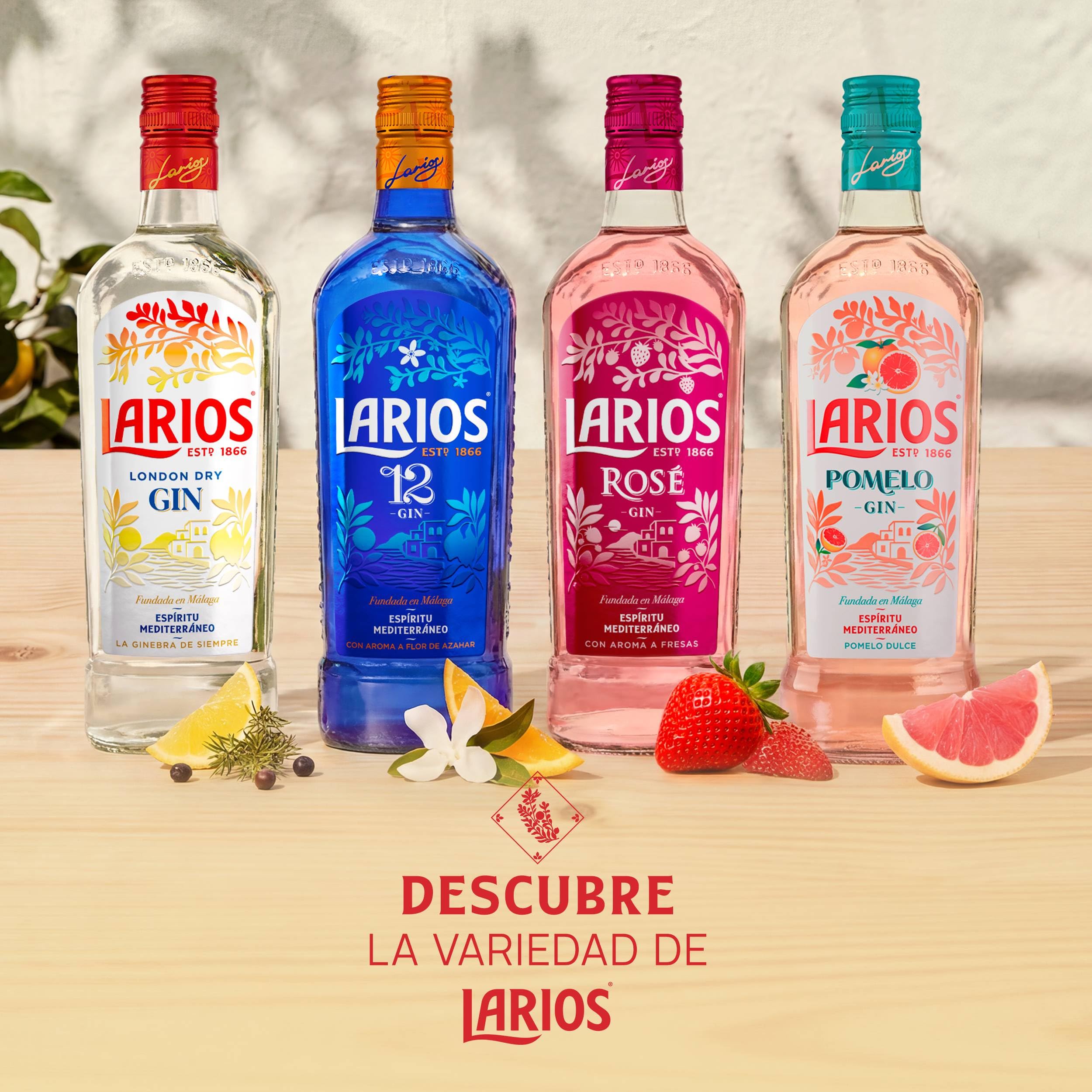 Larios 12 Ginebra Premium Mediterránea 70cl