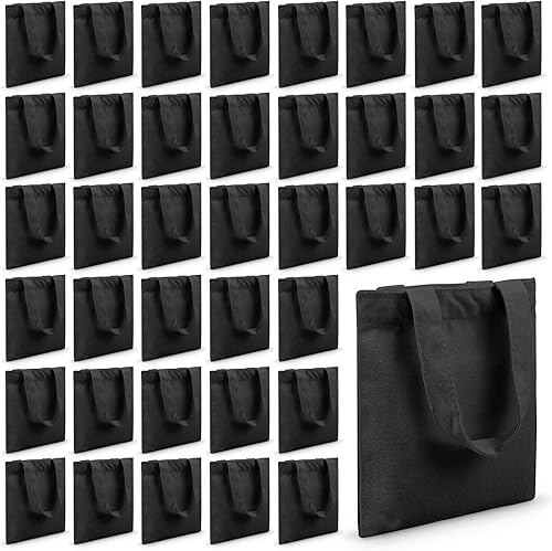 Vista 65 de Amylove 24 mini bolsas de lona en blanco para sublimación, reutilizables, para comestibles, equipaje de bricolaje, para fiestas incluso