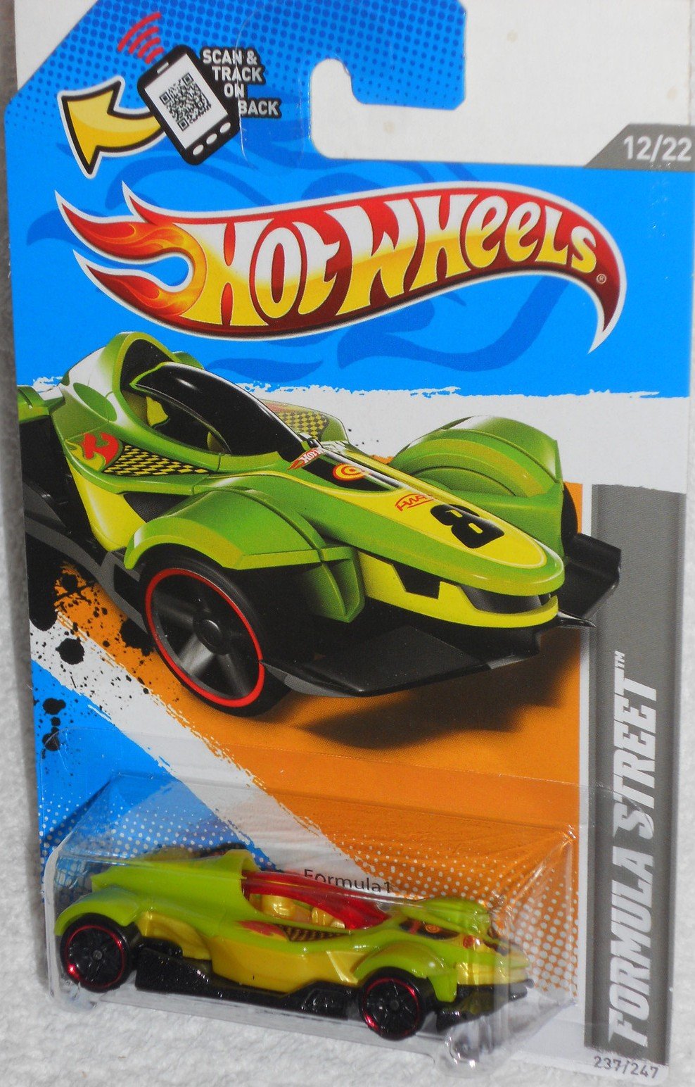 Amazon.com: Hot Wheels - HW Code Cars '12 - Formula Street - 12/22