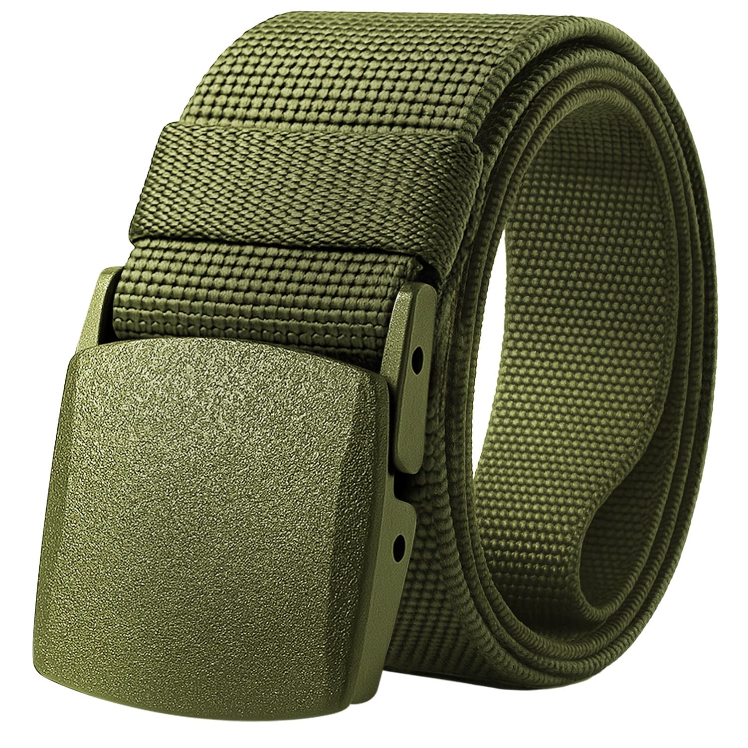 TECEUM Tactical Belt – Heavy-Duty &amp; Quick Release – Military, Work, Rigger, Duty &amp; Utility Belt for Men