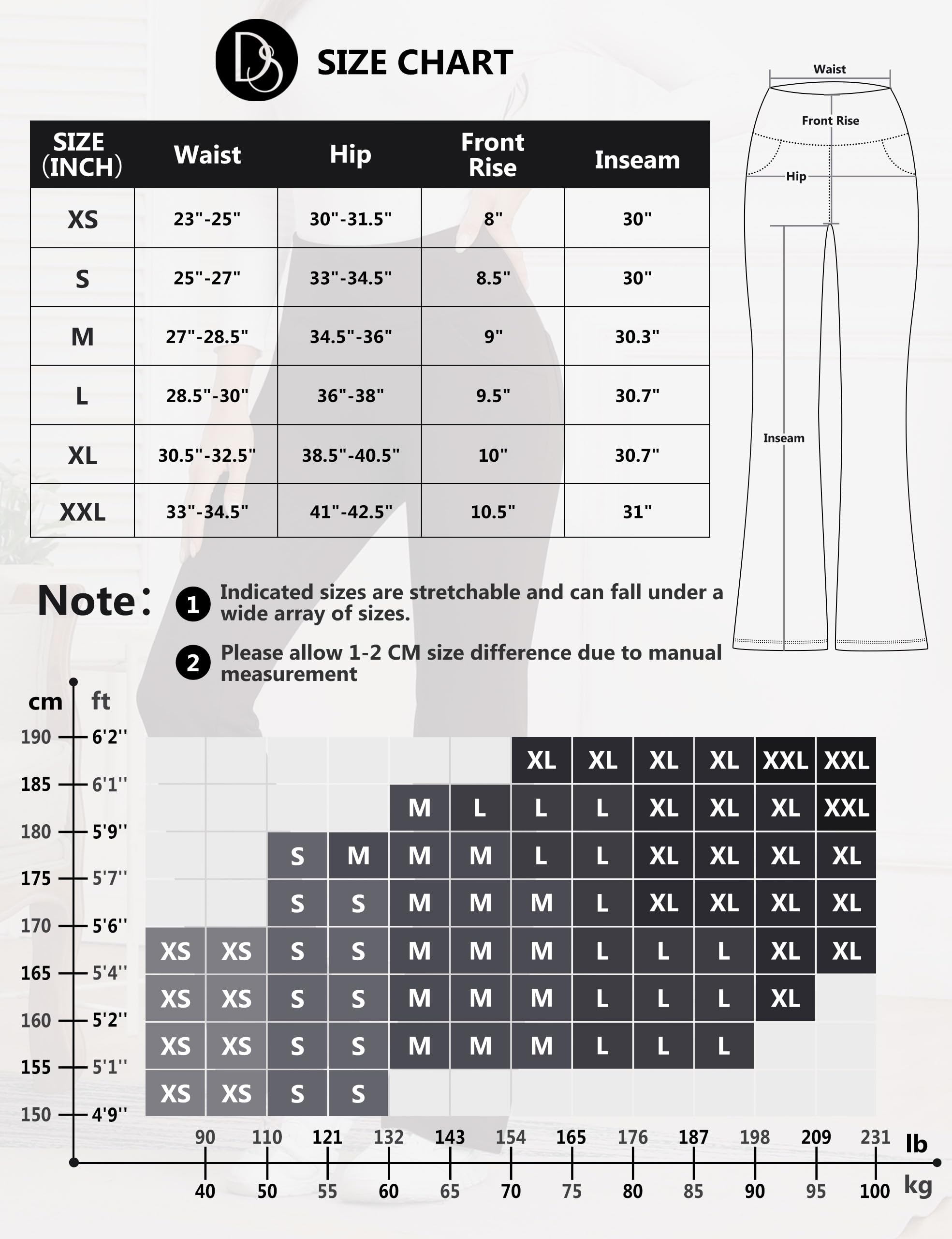 Desol Pantalones de yoga térmicos para mujer con forro polar, con 4 bolsillos, pantalones deportivos de invierno para mujer, largos, cintura alta, elásticos, cálidos