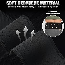 Mostcomtac Belly Band Holster for Men & Women - Comfortable Carry Gun Holster with Breathable Neoprene, Fits Glock 17-43X, Taurus, Ruger LCP, S&W M&P Shield for Most Pistols and Revolvers