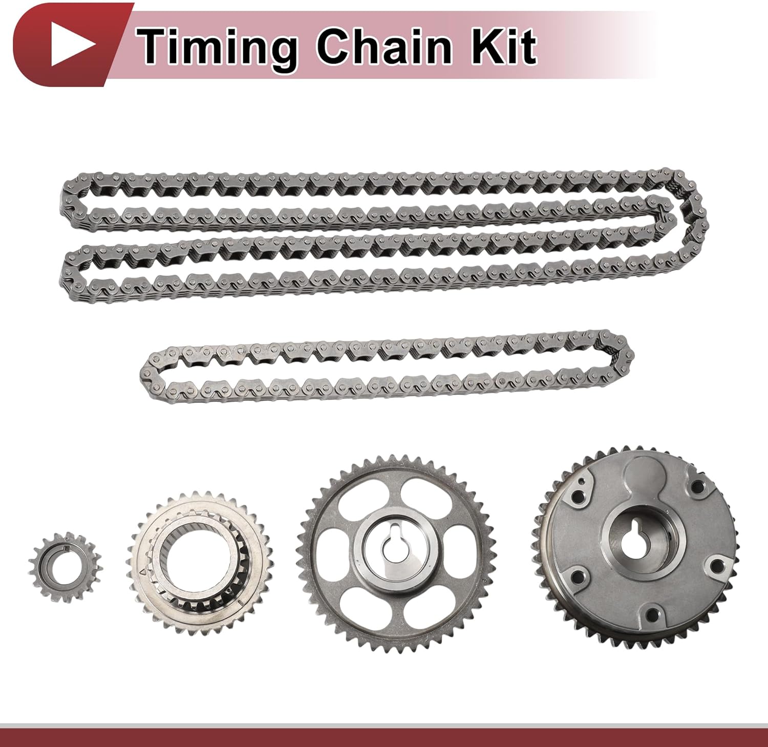 1 Set Engine Timing Chain Kit for Honda Accord Civic Crosstour CR-V for Acura LLX TSX 2.4L 2354CC L4 DOHC No.14401PPA004/13441PNA004/14210PNA000/13432PNA000/14510R40A01