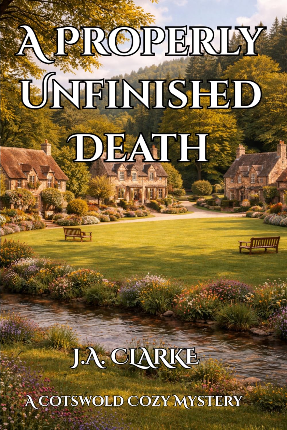 A Properly Unfinished Death: A Murder the Village Agreed to Forget (The Cotswold Mysteries)